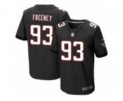 Men's Nike Atlanta Falcons #93 Dwight Freeney Elite Black Alternate NFL Jersey
