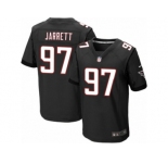 Men's Nike Atlanta Falcons #97 Grady Jarrett Elite Black Alternate NFL Jersey