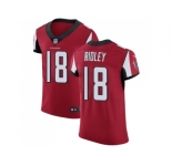 Nike Atlanta Falcons #18 Calvin Ridley Red Team Color Men Stitched NFL Vapor Untouchable Elite Jersey