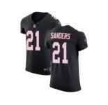 Nike Atlanta Falcons #21 Deion Sanders Black Alternate Men Stitched NFL Vapor Untouchable Elite Jersey