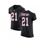 Nike Atlanta Falcons #21 Desmond Trufant Black Alternate Men Stitched NFL Vapor Untouchable Elite Jersey