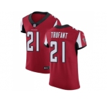 Nike Atlanta Falcons #21 Desmond Trufant Red Team Color Men Stitched NFL Vapor Untouchable Elite Jersey
