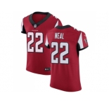 Nike Atlanta Falcons #22 Keanu Neal Red Team Color Men Stitched NFL Vapor Untouchable Elite Jersey