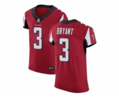 Nike Atlanta Falcons #3 Matt Bryant Red Team Color Men Stitched NFL Vapor Untouchable Elite Jersey