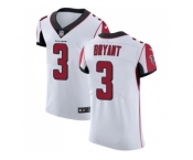 Nike Atlanta Falcons #3 Matt Bryant White Men Stitched NFL Vapor Untouchable Elite Jersey