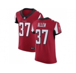 Nike Atlanta Falcons #37 Ricardo Allen Red Team Color Men Stitched NFL Vapor Untouchable Elite Jersey
