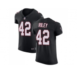 Nike Atlanta Falcons #42 Duke Riley Black Alternate Men Stitched NFL Vapor Untouchable Elite Jersey
