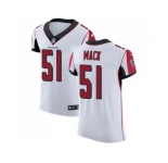Nike Atlanta Falcons #51 Alex Mack White Men Stitched NFL Vapor Untouchable Elite Jersey