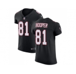 Nike Atlanta Falcons #81 Austin Hooper Black Alternate Men Stitched NFL Vapor Untouchable Elite Jersey