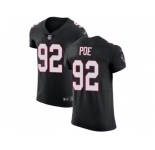 Nike Atlanta Falcons #92 Dontari Poe Black Alternate Men Stitched NFL Vapor Untouchable Elite Jersey