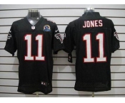 nike nfl jerseys atlanta falcons #11 jones black[Elite 50th Patch]