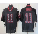 nike nfl jerseys atlanta falcons #11 jones black[Elite united sideline]