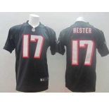 nike nfl jerseys atlanta falcons #17 hester black Elite]