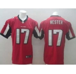 nike nfl jerseys atlanta falcons #17 hester red[ Elite]