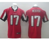 nike nfl jerseys atlanta falcons #17 hester red[ Elite]