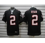 nike nfl jerseys atlanta falcons #2 matt ryan black[Elite]