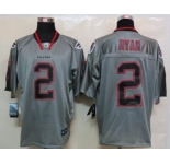 nike nfl jerseys atlanta falcons #2 matt ryan grey[Elite lights out]