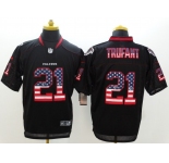 nike nfl jerseys atlanta falcons #21 trufant black[Elite USA flag fashion]