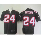 nike nfl jerseys atlanta falcons #24 freeman black[Elite]