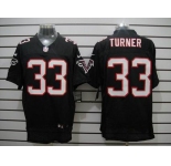 nike nfl jerseys atlanta falcons #33 turner black[Elite]