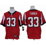 nike nfl jerseys atlanta falcons #33 turner red[Elite]