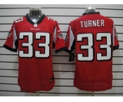 nike nfl jerseys atlanta falcons #33 turner red[Elite]