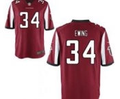 nike nfl jerseys atlanta falcons #34 bradie ewing red [Elite]