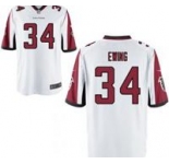 nike nfl jerseys atlanta falcons #34 bradie ewing white [Elite]