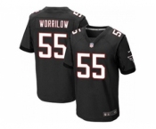 nike nfl jerseys atlanta falcons #55 worrilow black[Elite]
