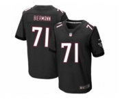 nike nfl jerseys atlanta falcons #71 biermann black[Elite]