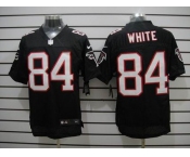 nike nfl jerseys atlanta falcons #84 white black[Elite]
