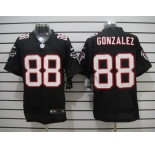 nike nfl jerseys atlanta falcons #88 tony gonzalez black[Elite]