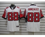 nike nfl jerseys atlanta falcons #88 tony gonzalez white[Elite]
