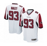 Men's Atlanta Falcons #93 Allen Bailey Game White Football Jersey