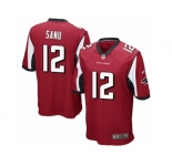Men's Nike Atlanta Falcons #12 Mohamed Sanu Game Red Team Color NFL Jersey