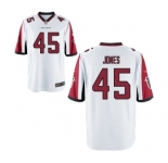 Men's Nike Atlanta Falcons #45 Deion Jones Game White NFL Jersey