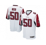 Men's Nike Atlanta Falcons #50 Brooks Reed Game White NFL Jersey
