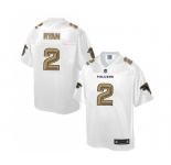 nike nfl jerseys atlanta falcons #2 matt ryan Pro Line White[game]