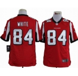 nike nfl jerseys atlanta falcons #84 white red[game]