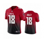Atlanta Falcons #18 Calvin Ridley Red 2020 2nd Alternate Vapor Limited Jerse