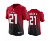 Atlanta Falcons #21 Todd Gurley II Red 2020 2nd Alternate Vapor Limited Jersey