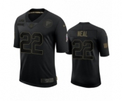 Atlanta Falcons #22 Keanu Neal Black 2020 Salute to Service Limited Jersey