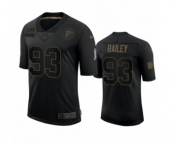 Atlanta Falcons #93 Allen Bailey Black 2020 Salute to Service Limited Jersey