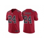 Men Atlanta Falcons #24 Devonta Freeman Red Color Rush Limited Jersey