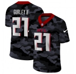 Men New Nike Atlanta Falcons #21 Gurley II 2020 Nike 2ndCamo Salute to Service Limited