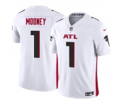 Men's Atlanta Falcons #1 Darnell Mooney White 2024 F.U.S.E. Vapor Untouchable Limited Football Stitched Jersey