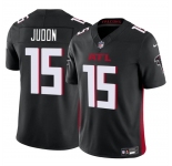 Men's Atlanta Falcons #15 Matthew Judon Black 2024 F.U.S.E Vapor Untouchable Limited Football Stitched Jersey