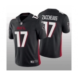 Men's Atlanta Falcons #17 Olamide Zaccheaus Black Vapor Untouchable Stitched Football Jersey