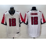 Men's Atlanta Falcons #18 Kirk Cousins New White Vapor Untouchable Limited Stitched Jersey