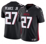 Men's Atlanta Falcons #27 James Pearce Jr Black 2025 Draft F.U.S.E. Vapor Untouchable Limited Football Stitched Jersey